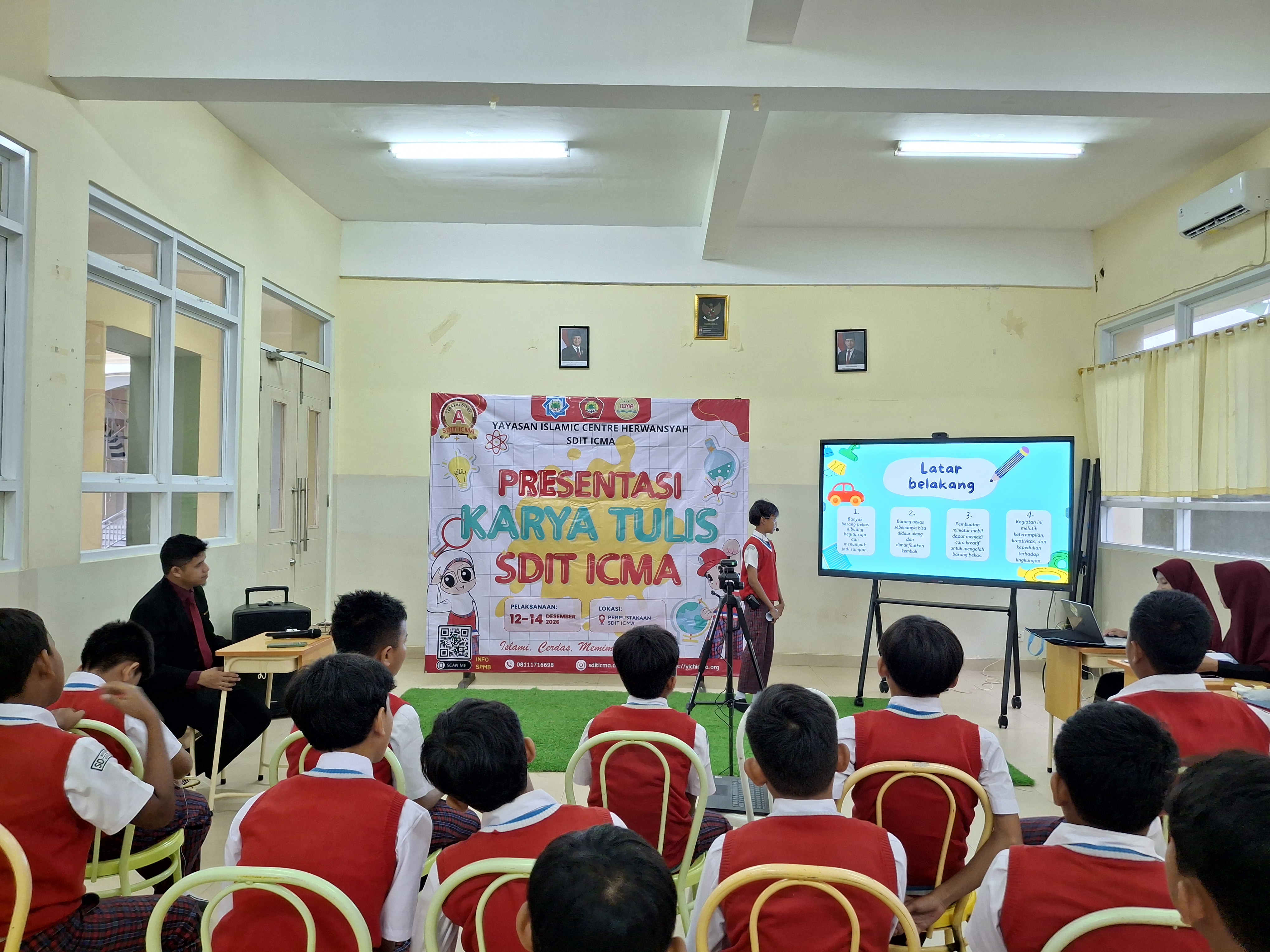 Presentasi Karya Tulis SDIT ICMA: Menumbuhkan generasi Islami, Cerdas, Memimpin dan mandiri Day 1